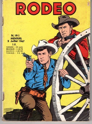 Rodeo 191 lug 1967 rare - 191,