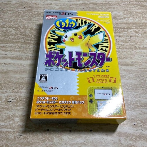 Nintendo 2ds pokemon pikachu - nintendo,