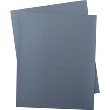 Papier de verre - Grain 150 - Résistant à l'eau - Pour ponçage - 23x28cm - 50 fe