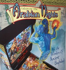 Update Pinball Mise à Jour Flipper ARABIAN NIGHTS Williams