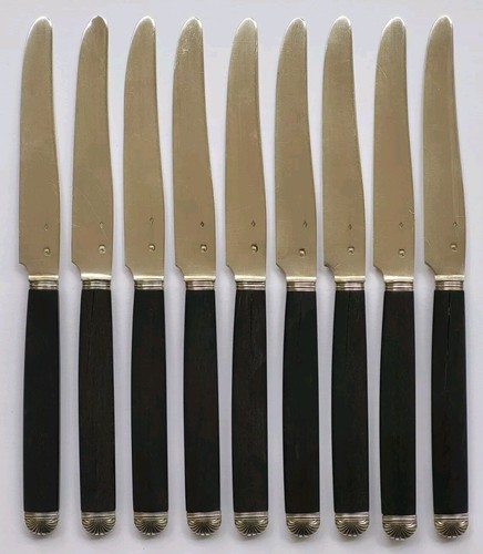 Beaux couteaux xixe argent - couteaux,