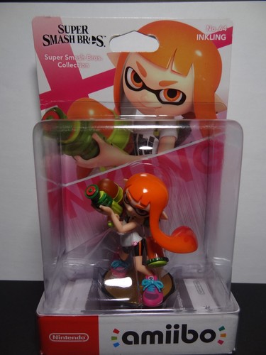 Amiibo fille inkling 64 - :,