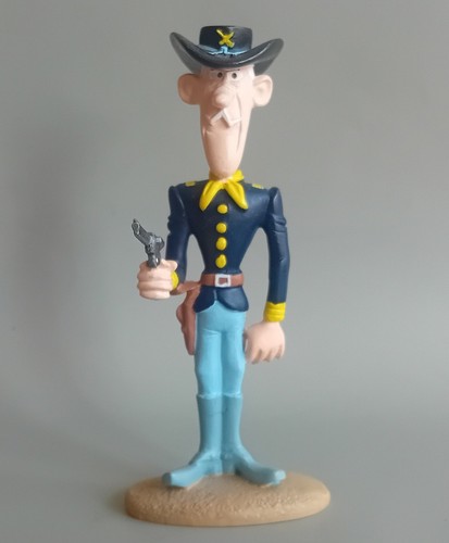 Lucky luke figurine - lucky, rÉsine