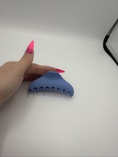 Pince Crabe Cheveux 8 Cm Bleu