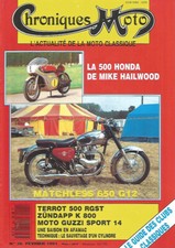 CHRONIQUES MOTO N°26 500