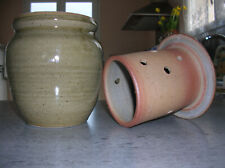 Beurrier à eau en grés