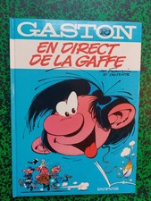 Franquin - Gaston la gaffe   - R4 - En direct de la gaffe  1989