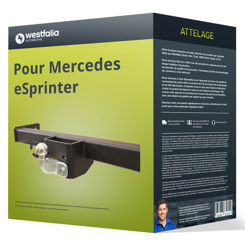 Attelage pour mercedes - pour,