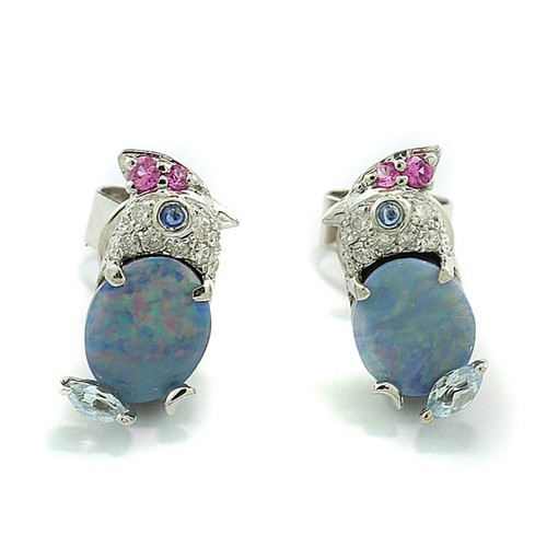 Boucles oreilles oiseaux - boucles, d'oreilles