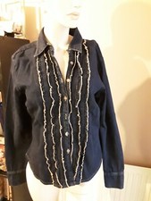 Chemise  En Jean T40  col volante