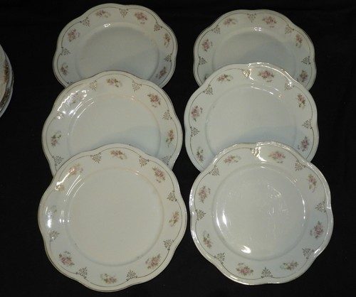 Lot assiettes dessert - lot, x6