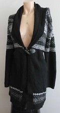 Gerry Weber Agréable Cardigan 46 Laine Top Dufflecoat