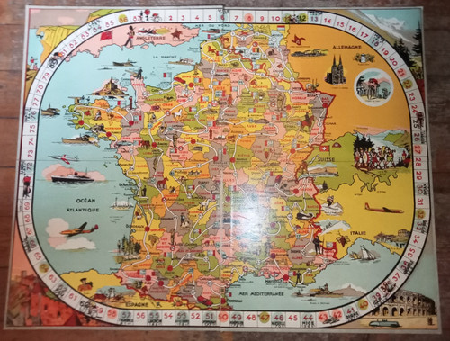 Jeu ancien tour france - jeu,