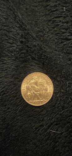 Pièce monnaie francs or - 20,
