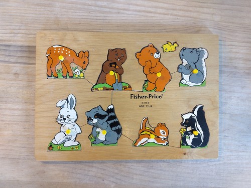 Puzzle bois fisher - bois, fisher-price