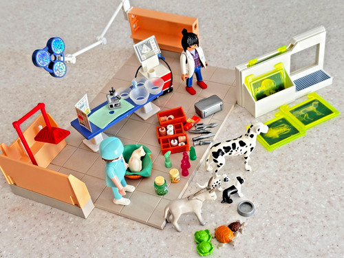 Playmobil vétérinaire - vétérinaire, et