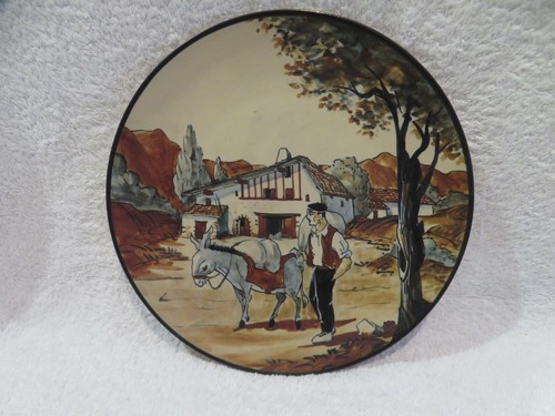 Assiette grès ciboure - ciboure, le