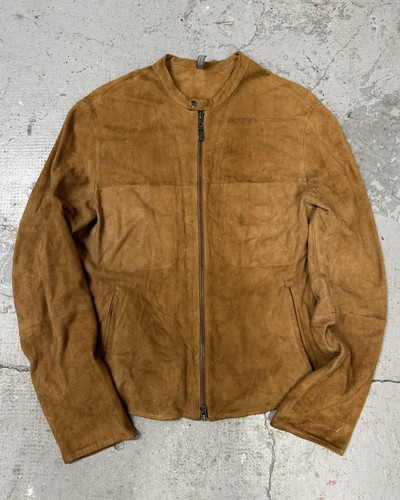 1990s givenchy camel suede - 1990s,