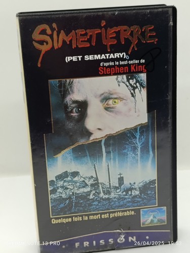 Vhs horreur simetierre - simetierre, 1