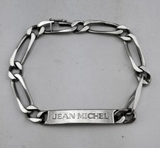 Vintage Bracelet gourmette en