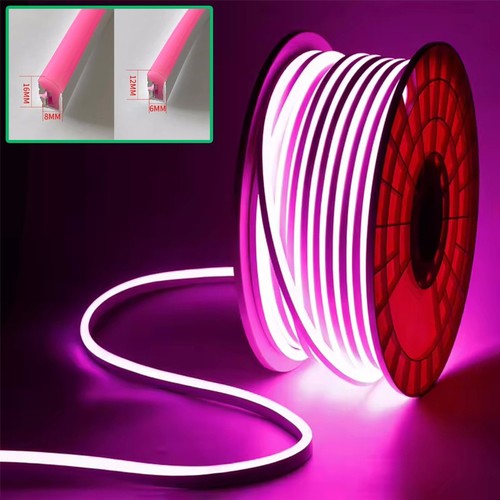 12v pink waterproof silicone - pink,