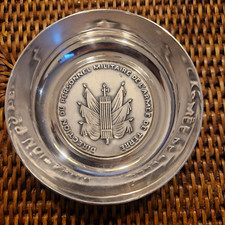 Coupelle métal argenté