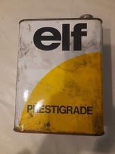 Ancien Bidon d'Huile ELF