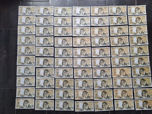 Lot billets de 500 - de,