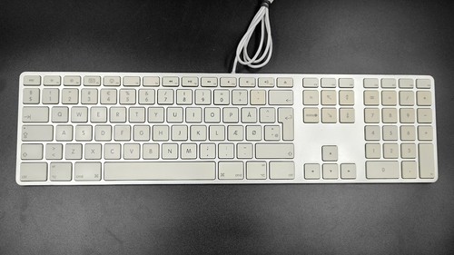 Clavier usb filiaire apple - clavier,