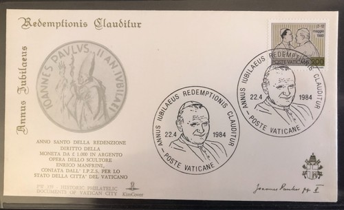 Fdc vatican pope - vatican,, john