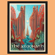 Affiche de voyage du Seigneur