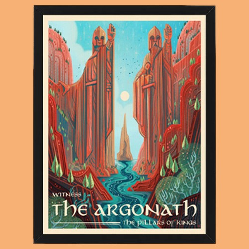 Affiche voyage seigneur - de,