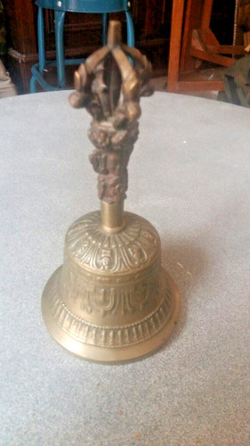 Cloche bronze tibet - cloche,