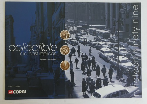 1999 corgi catalogue voiture - 1999,