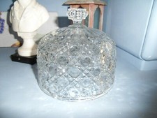 cloche à dessert en verre
