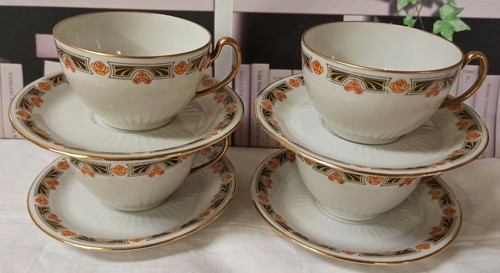 Tasses art déco - 4,