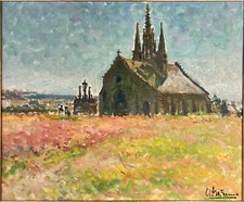 HUILE SUR TOILE SIGNÉE -