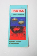 Pentax Lenses & Accessories - A Complete System of Photography -Brochure+English
