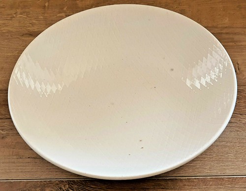 Ancien plat blanc - plat,