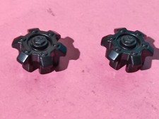 PLAYMOBIL X2 BLACK HUBCAPS