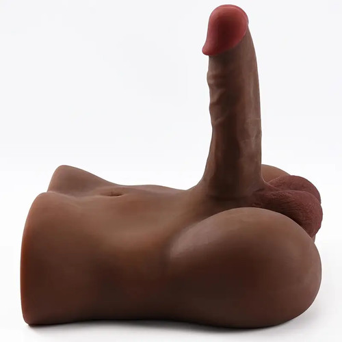 Lifelike huge dildo sex torso - lifelike,