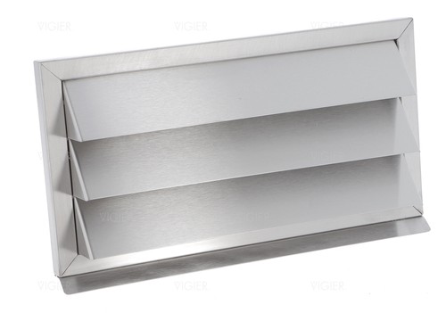 Clapet facade inox - facade,
