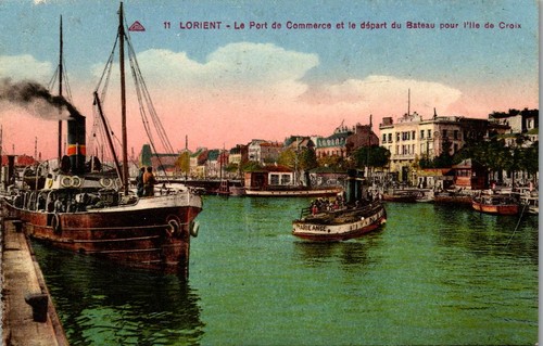 Lorient carte postale - lorient,