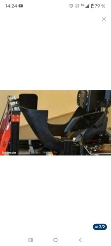 Siège baquet carbon - siège, ligier