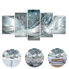 5Pcs Moderne Décoration Murale Peinture Imprimé Toile Image Maison Piéce Décor