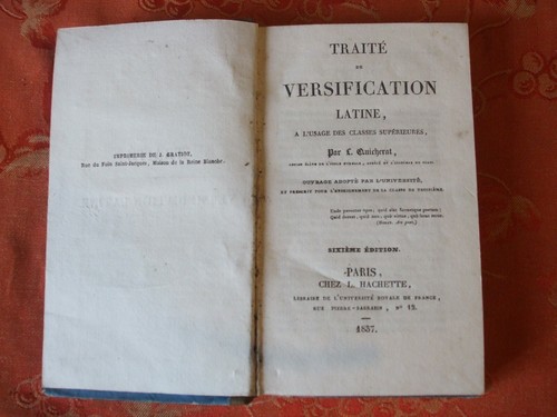 Livre scolaire ancien traité - scolaire,