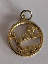 Pendentif Vintage 1993 - Lion, Signé B, M.I