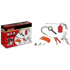 Kit Air Comprimé MECAFER 8 pièces Gonflage Soufflage