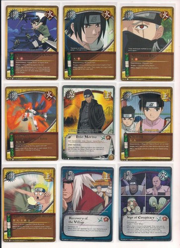 Assorted naruto cards ccg - ccg, tcg