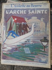 Ancien revue assiette - revue, au